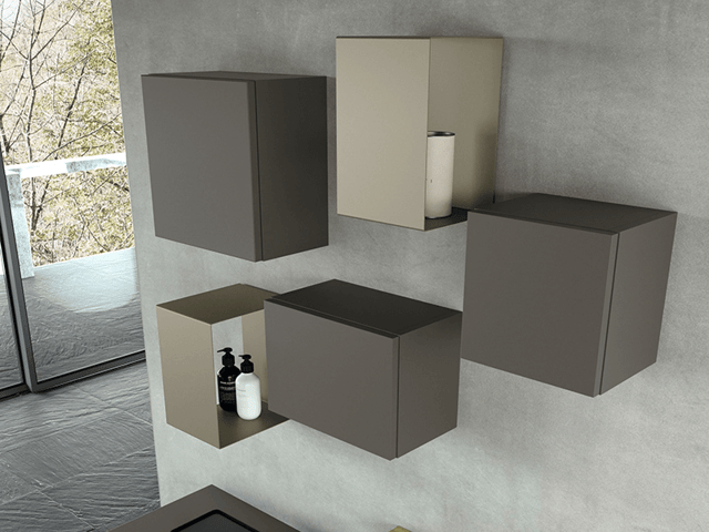 Urban Metal Cubes