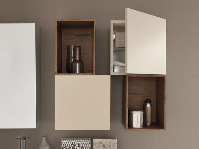 Urban Open Shelf & Closed Storage