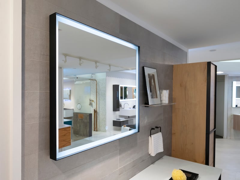 Amalfi backlit bathroom mirror