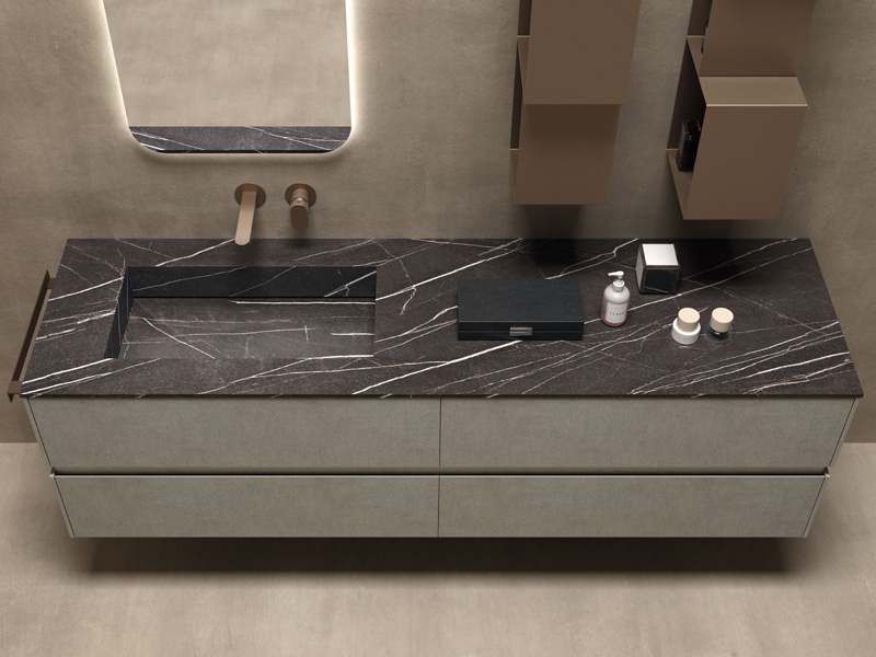 High Pressure Laminate (HPL) Countertops | Hastings Bath Collection